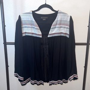 Plus Size Boho Cardigan